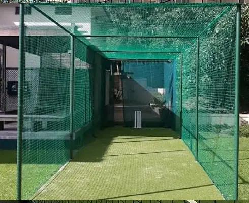 Bird net covering terrace ledge