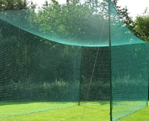 Ground net installation for terrace and playground